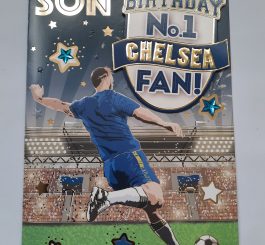 Chelsea No1 Fan Birthday Card for Son